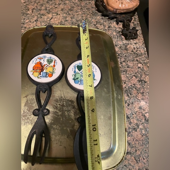 Apco Kitchen Decor - Cast Iron Fork and Spoon. With design vintage - Picture 9 of 13